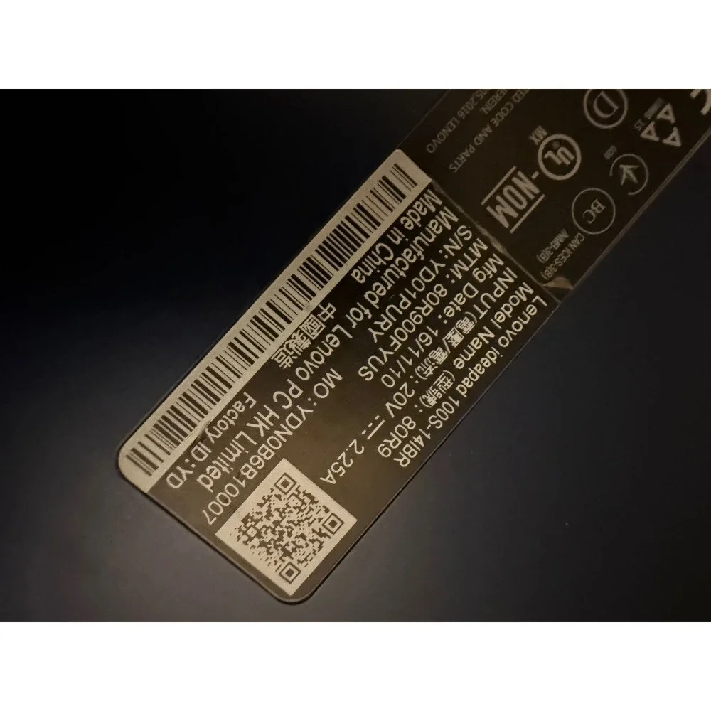 Lenovo Ideapad 100S-14IBR Laptop 80R9 Navy Blue Intel Untested Parts Only